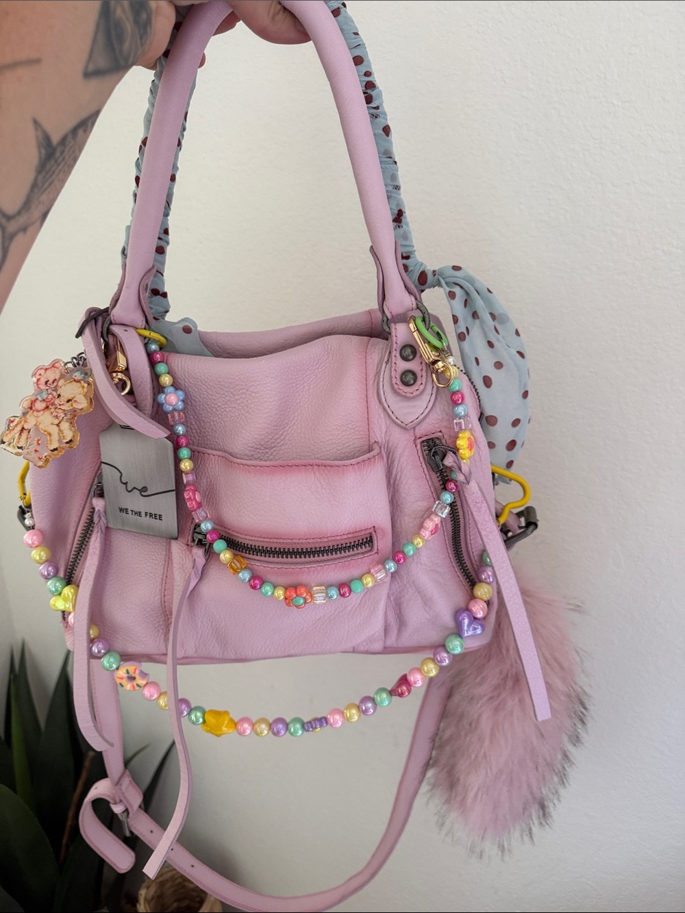 FP BABY EMERSON PINK PEONY WITH CHARMS AS IS